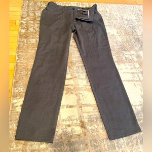 Mizzen Main Pants Mens 34x32 Gray Pocket Performance Preppy Wool Spandex Blend